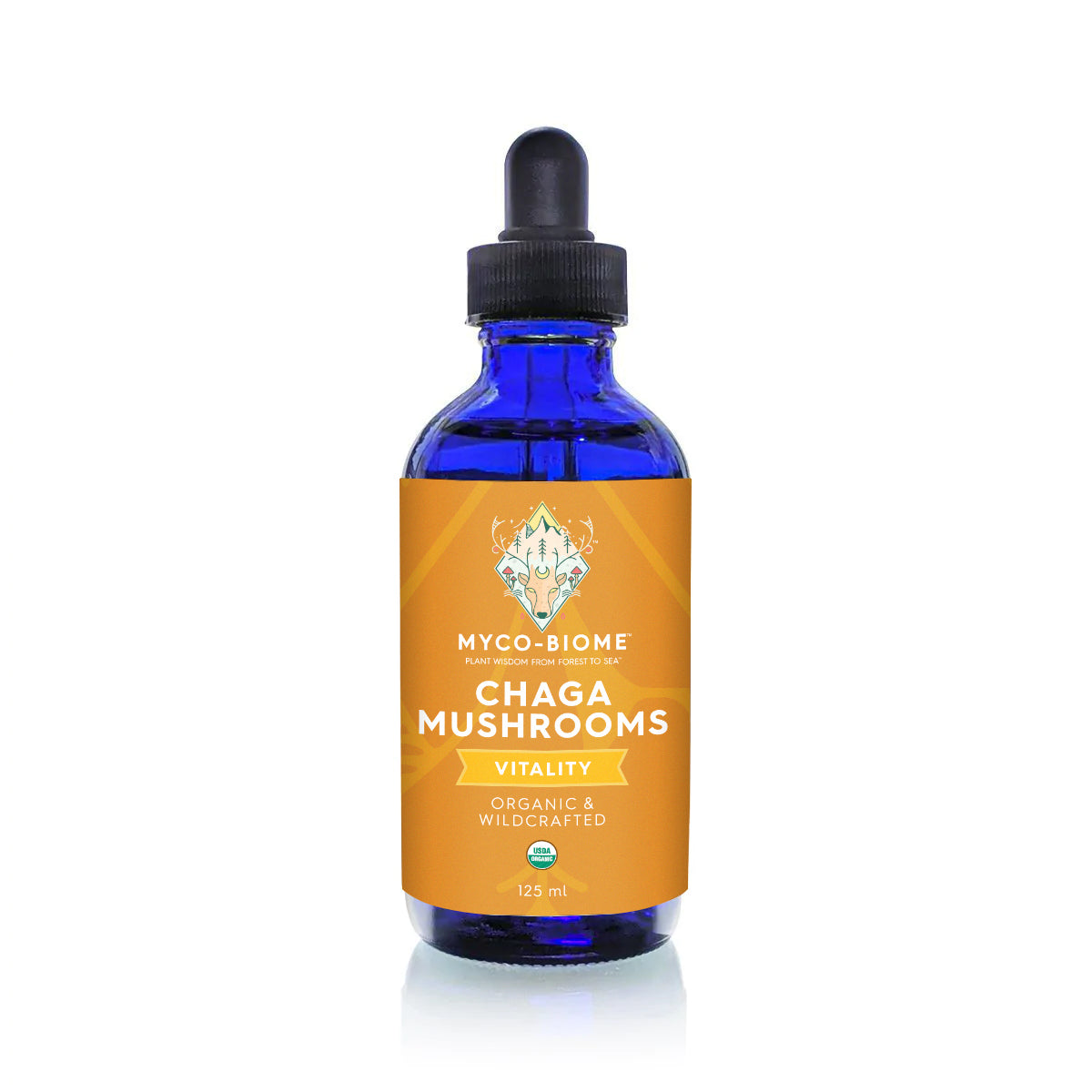 Chaga Mushrooms | Liquid Triple Extract Myco Biome Adored Beast - Raw Dog Food Complete