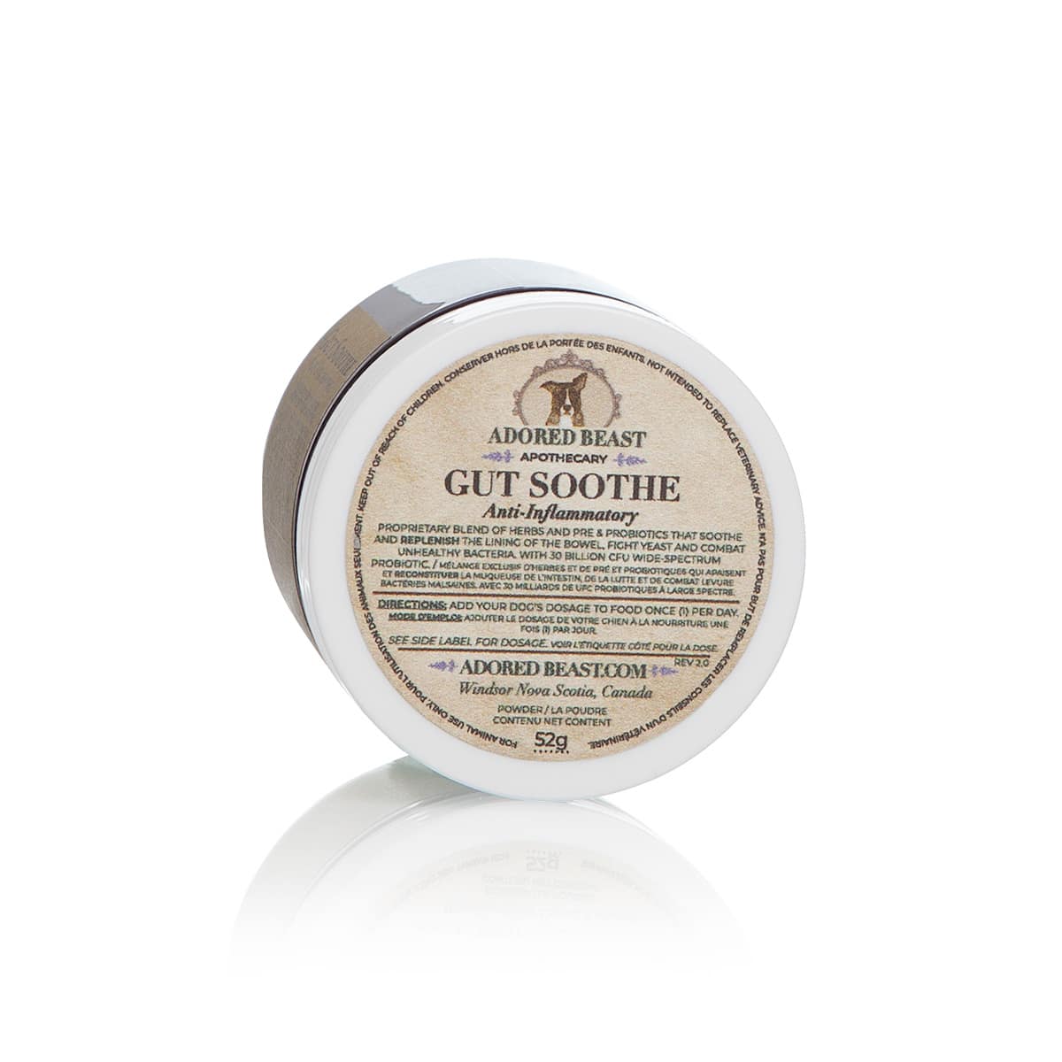 Gut Soothe | Pre and Probiotic | Adored Beast - Raw Dog Food Complete