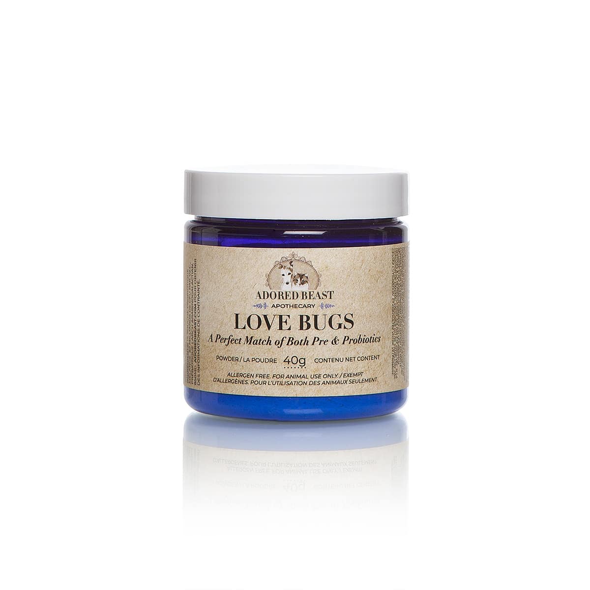 LOVE BUGS | Adored Beast | Pre & Probiotic - Raw Dog Food Complete