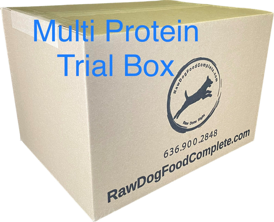 Balanced and Complete | Multi Proteins | BARF | Trial Box | SHIPPING INCLUDED