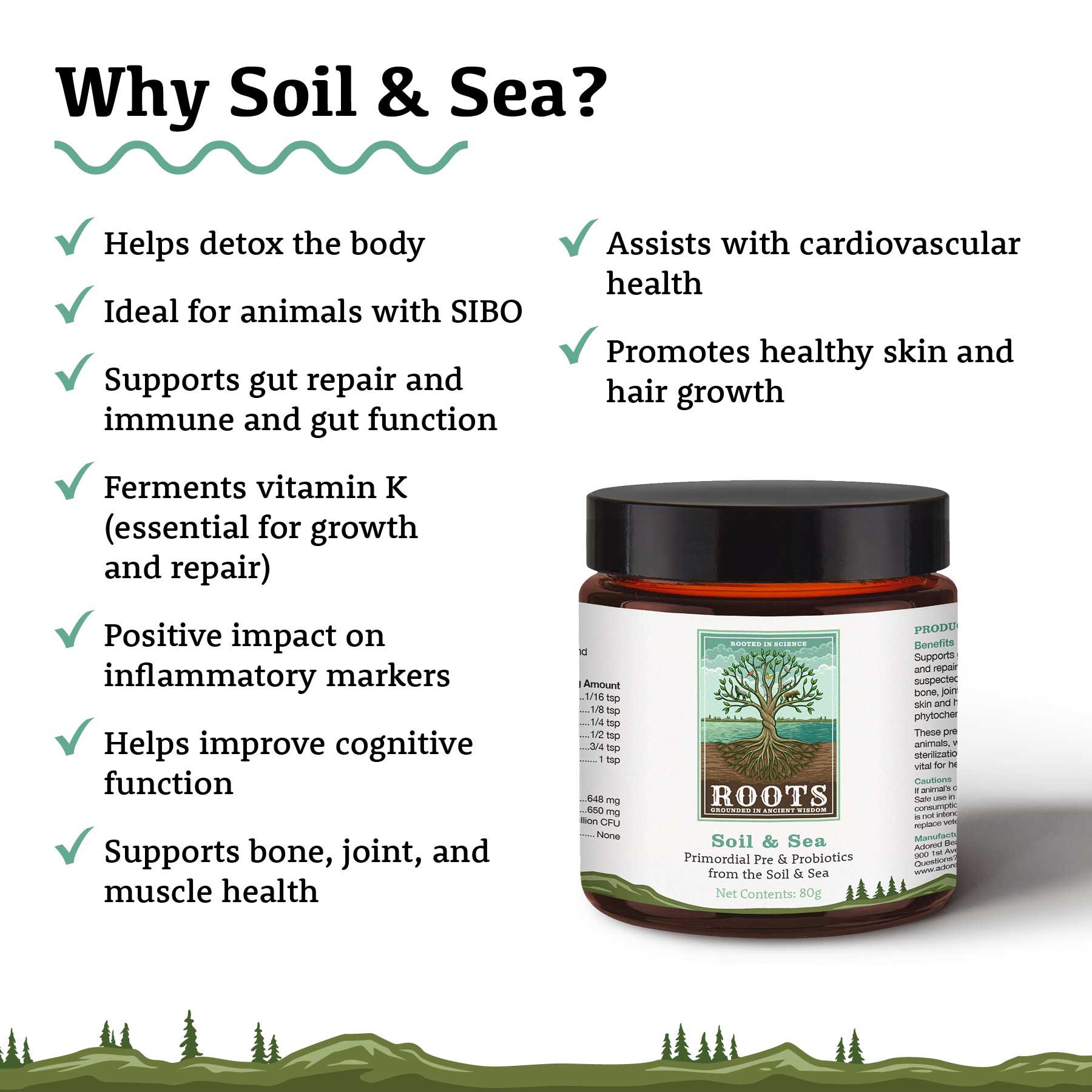 Soil & Sea | Primordial Pre & Probiotics - Raw Dog Food Complete