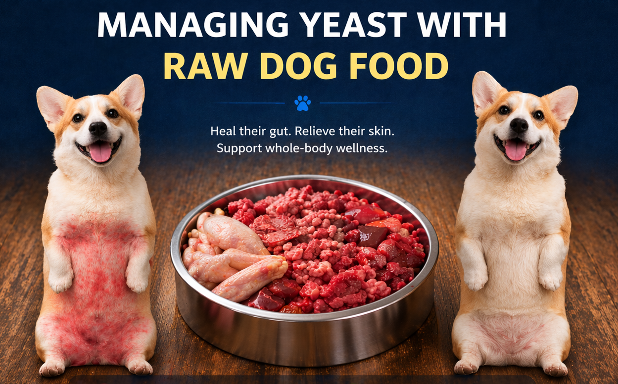 Best Diet for Yeast in Dogs: Raw Food vs Kibble (What Actually Works)