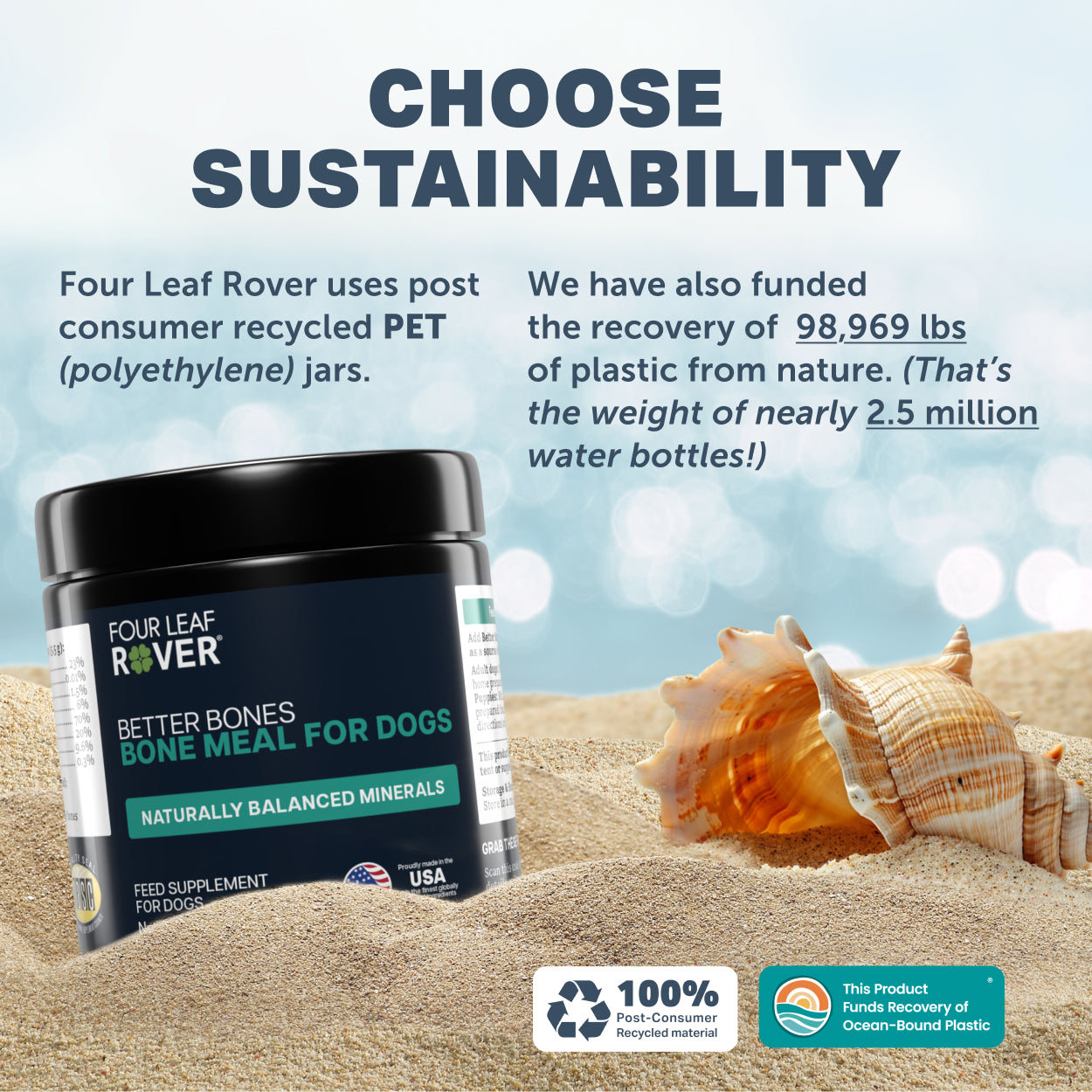 Better Bones-Dried Bone For Homemade Diets - Raw Dog Food Complete