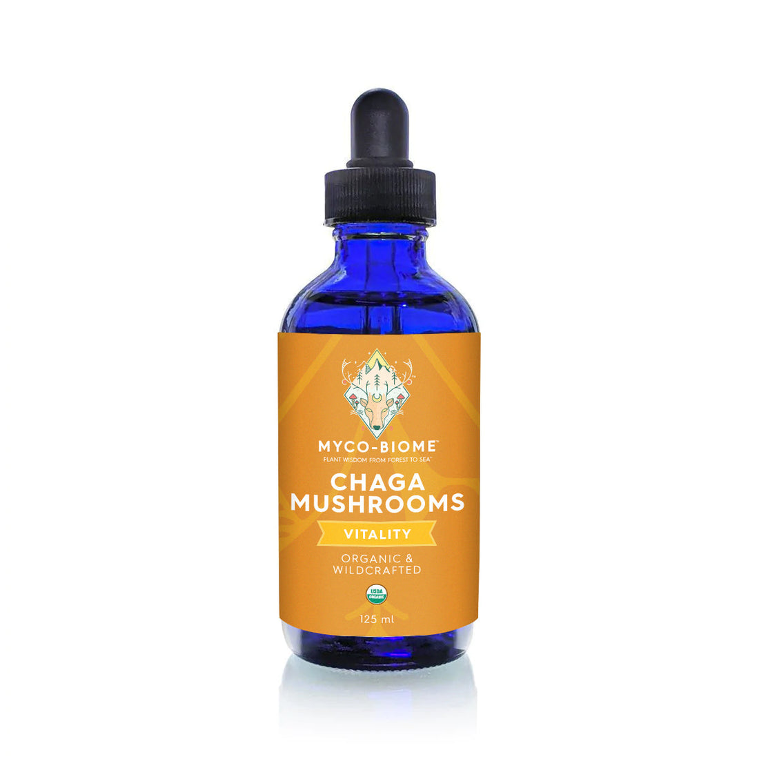 Chaga Mushrooms | Liquid Triple Extract Myco Biome Adored Beast - Raw Dog Food Complete