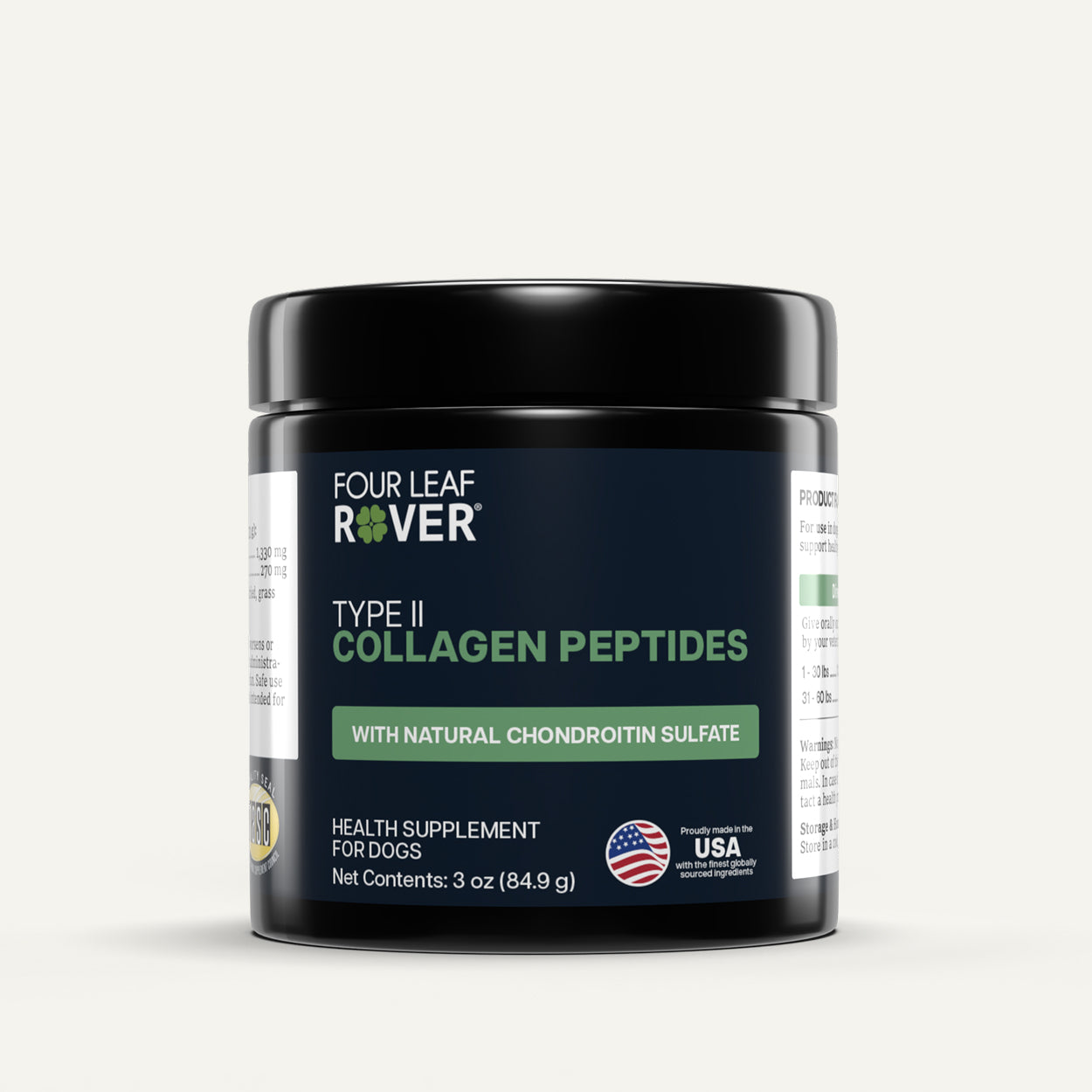 Collagen four Dogs | For Healthy Joints | Made In USA - Raw Dog Food Complete