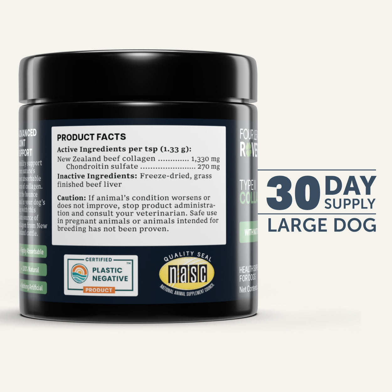 Collagen four Dogs | For Healthy Joints | Made In USA - Raw Dog Food Complete