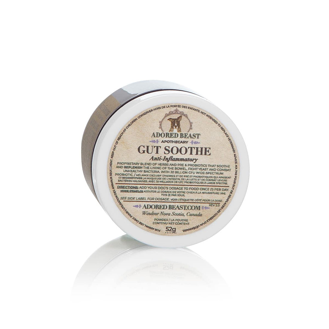 Gut Soothe | Pre and Probiotic | Adored Beast - Raw Dog Food Complete