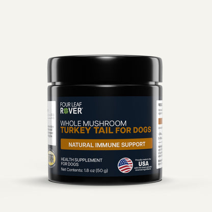 Supplement jar for dogs with &