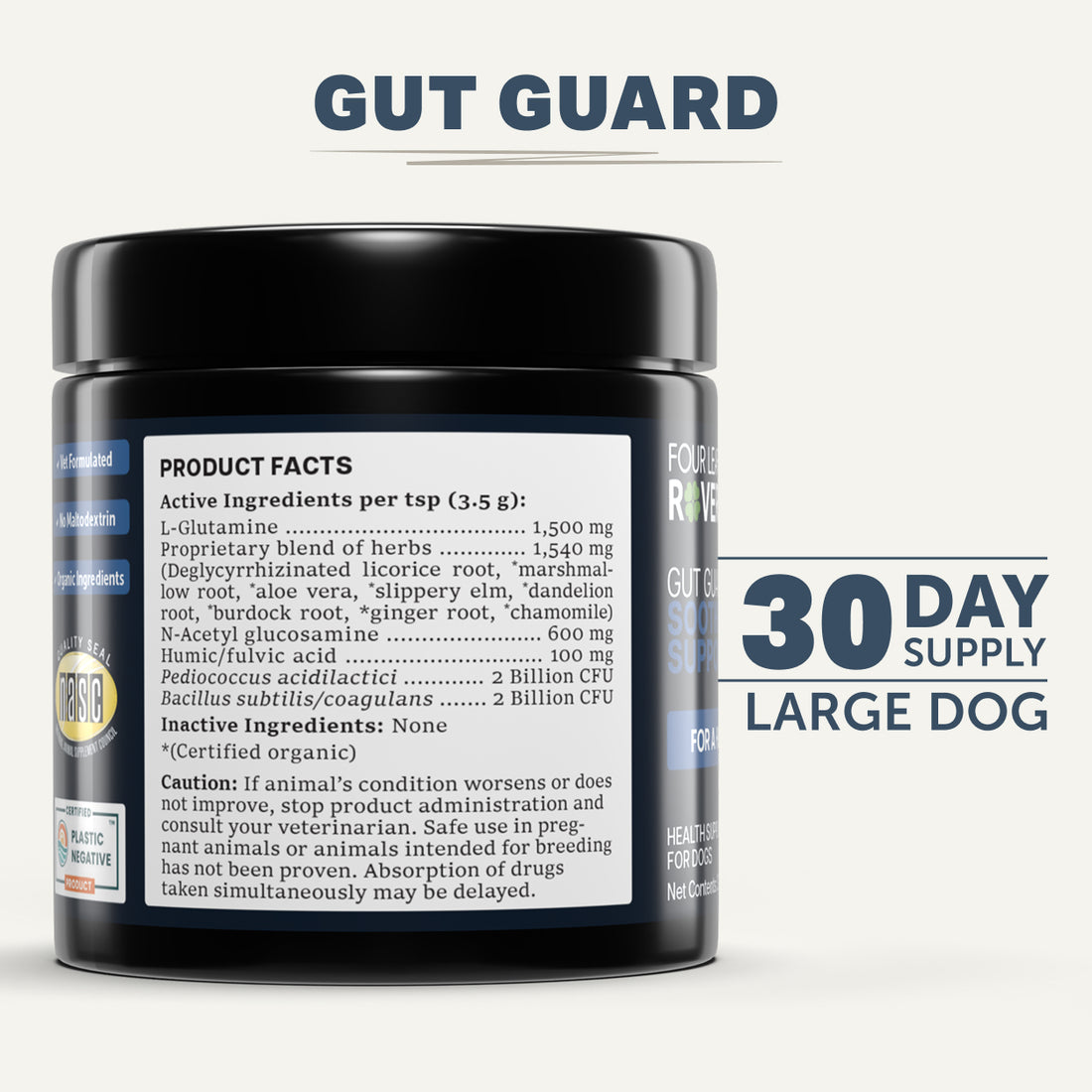 Yeast Guard Plus - Four Leaf Rover - Raw Dog Food Complete