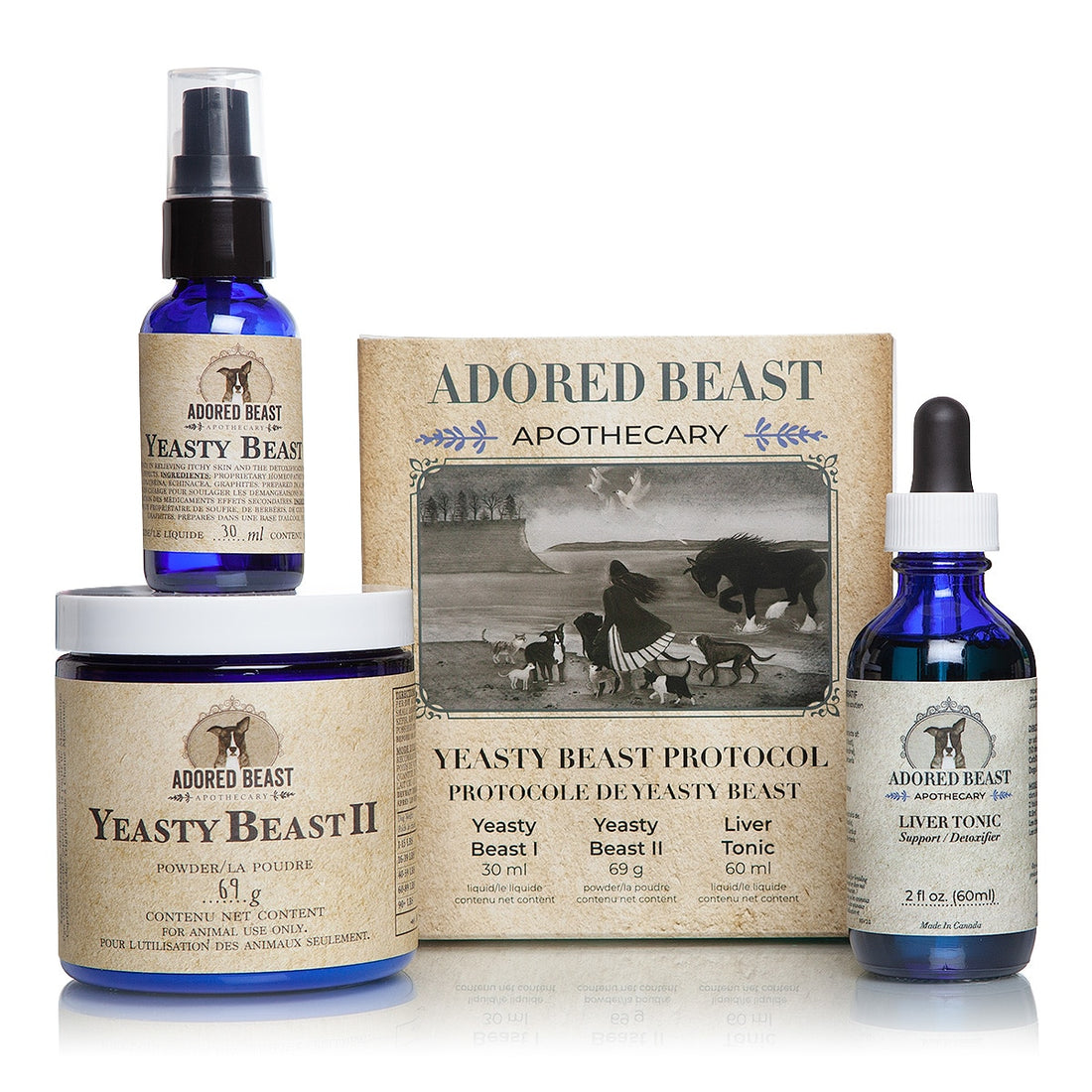 YEASTY BEAST PROTOCOL | Adored Beast - Raw Dog Food Complete