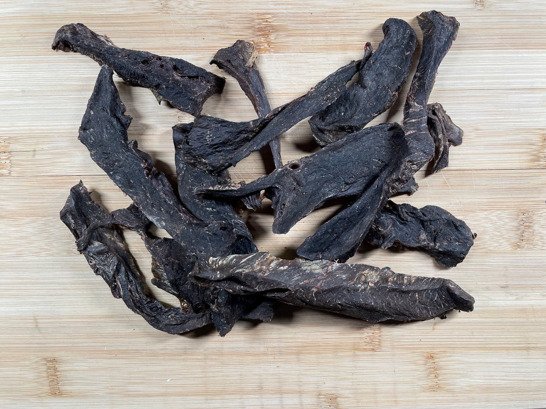 Air Dried Beef Heart- Dried Beef Heart 5oz - Raw Dog Food Complete