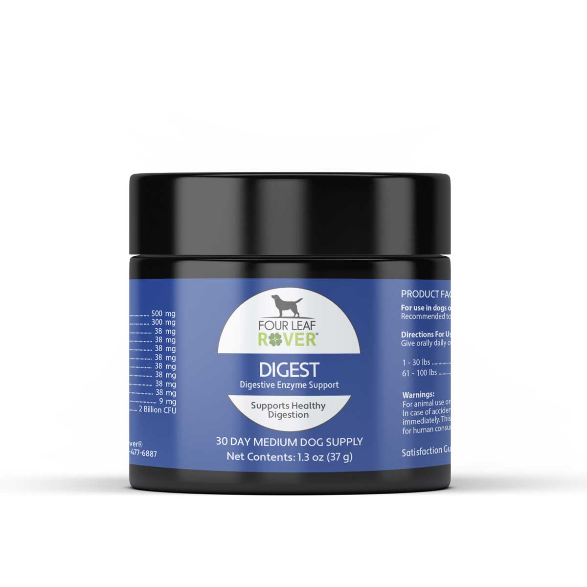 Digest - Digestive Enzymes &amp; Probitics For Dogs - Raw Dog Food Complete