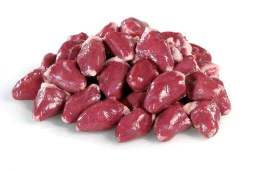 Chicken Hearts – 5LB Bag - Raw Dog Food Complete